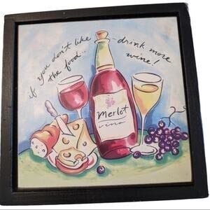 MUD PIE TRACY FLICKING W/BOX 4 COASTERS